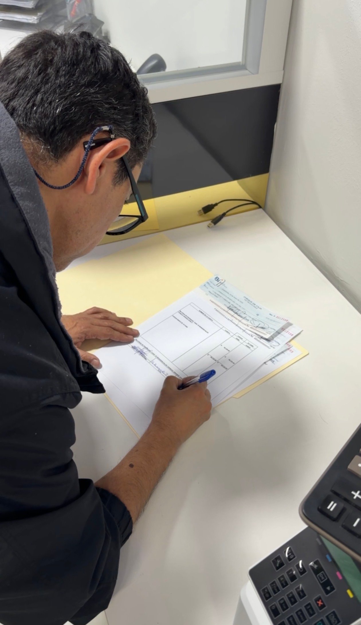 Firma de documentos de compra